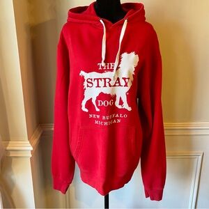 League The Stray Dog New Buffalo Michigan Graphic Hoodie